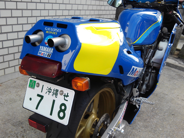 YAMAHA TZR250 カスタム