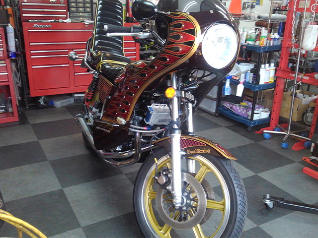 SUZUKI　GS400改　（国内物）