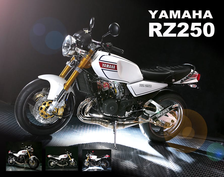 F様　RZ250　フルカスタム