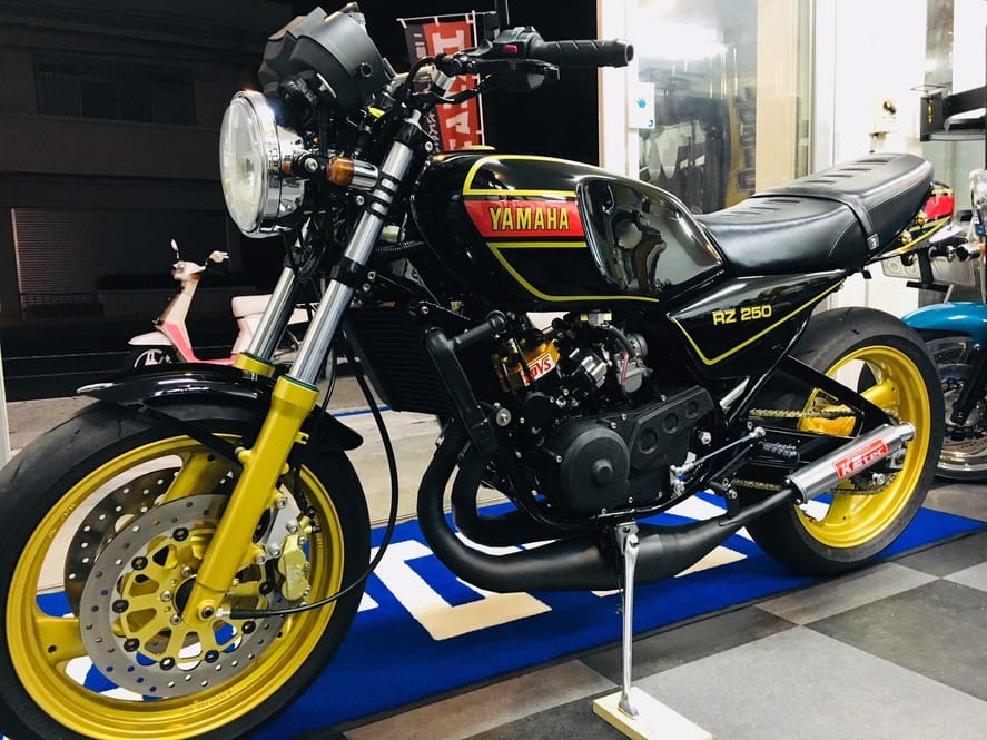 H様　RZ250　フルカスタム